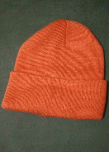 Turuncu Örgü Bere - Görsel 2