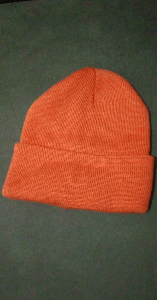 Turuncu Örgü Bere - Görsel 2