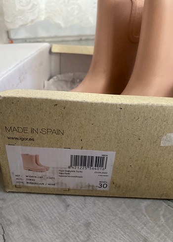 Pembe Kız Çocuk ıgor çizme - Görsel 3