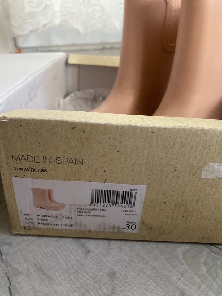 Pembe Kız Çocuk ıgor çizme - Görsel 3