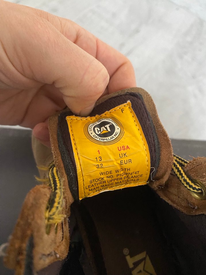 Çocuk Süet Kahverengi orjinal cat Bot - Görsel 4