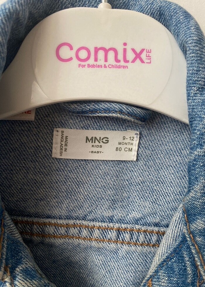 Mango marka kot ceket - Görsel 3