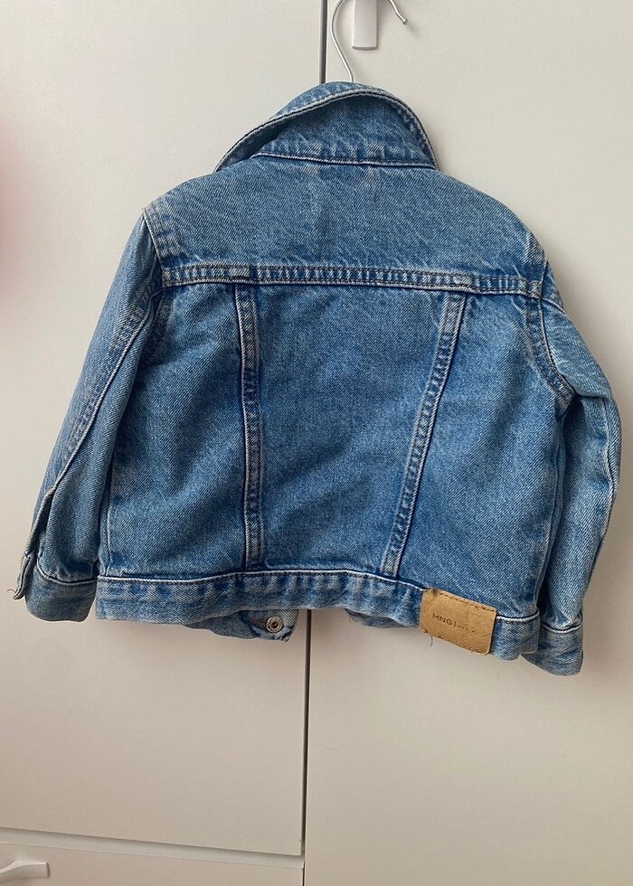 Mango marka kot ceket - Görsel 2