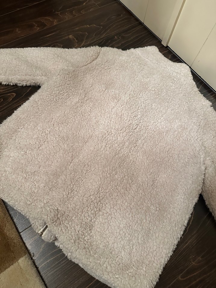 Bej Peluş Kadın Ceket - Görsel 2