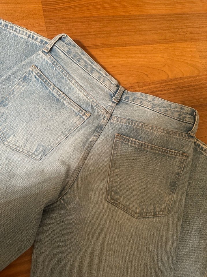 Zara bol kesim kot pantalon - Görsel 2