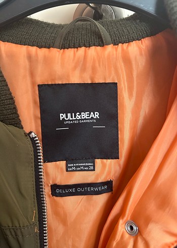 Pull&bear marka bomber ceket - Görsel 3