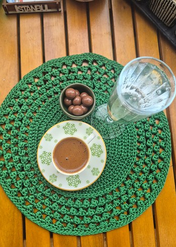 Bohem Yeşil Nakışlı Supla - Görsel 9