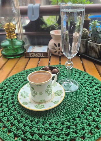 Bohem Yeşil Nakışlı Supla - Görsel 7