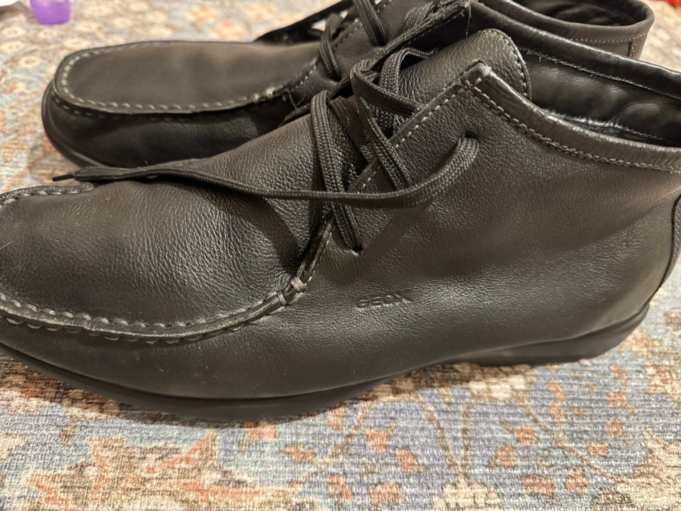 Orijinal Geox Erkek Ayakkabı Bot %100 Hakiki Deri Çok Temiz - Görsel 3