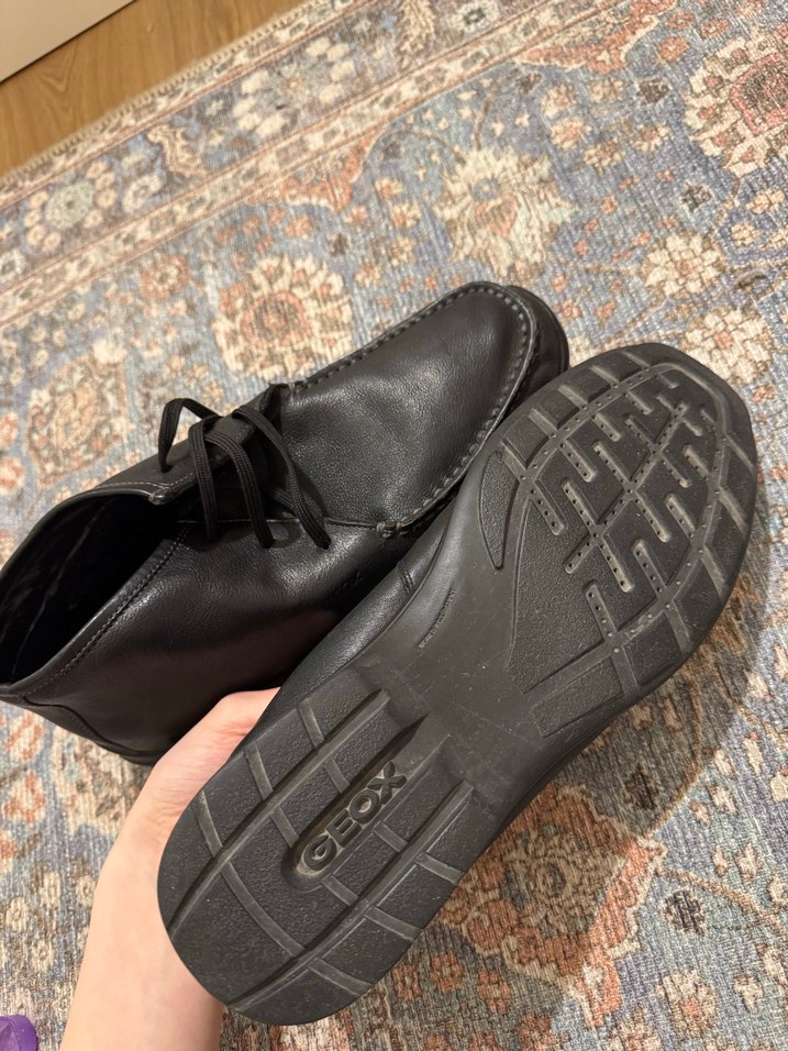Orijinal Geox Erkek Ayakkabı Bot %100 Hakiki Deri Çok Temiz - Görsel 5