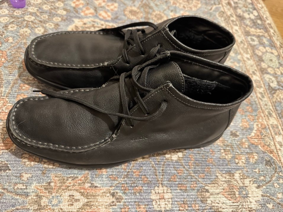 Orijinal Geox Erkek Ayakkabı Bot %100 Hakiki Deri Çok Temiz - Görsel 2