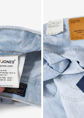 Jack & Jones Original Açık Mavi Jeans - Sıfır, Etiketli (32/32) - Görsel 3