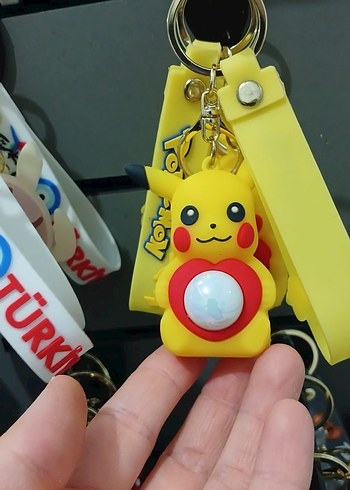 Gri Tom Temalı Püsküllü Anahtarlık - Görsel 4