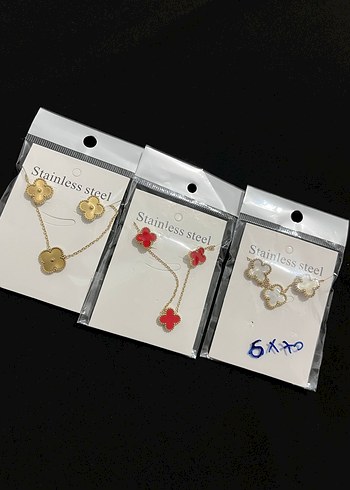 Klasik Siyah Zincir ve Bileklik Seti her rengi mevcut - Görsel 4