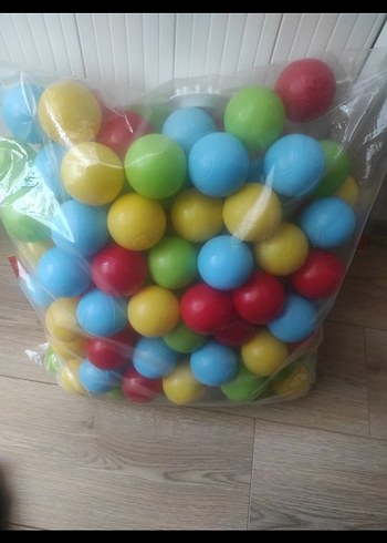 Renkli Plastik Oyun Topları Paketi - Görsel 2