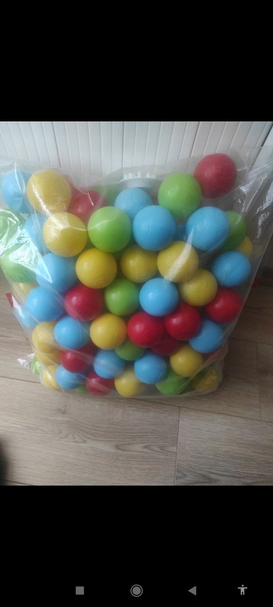 Renkli Plastik Oyun Topları Paketi - Görsel 2