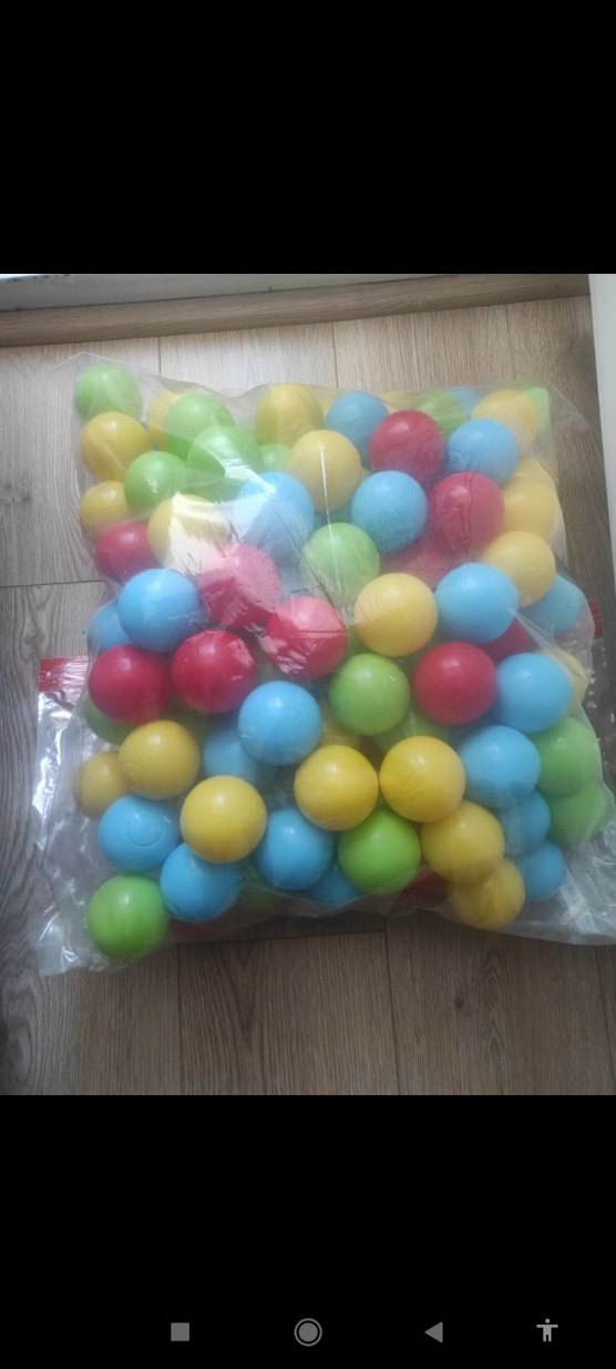 Renkli Plastik Oyun Topları Paketi - Görsel 3