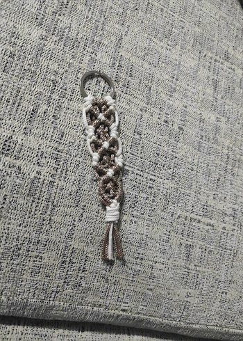 Bohem Püsküllü Kadın Anahtarlık,tekli fiyattır.. - Görsel 4