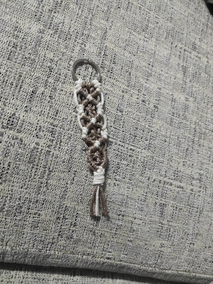 Bohem Püsküllü Kadın Anahtarlık,tekli fiyattır.. - Görsel 4