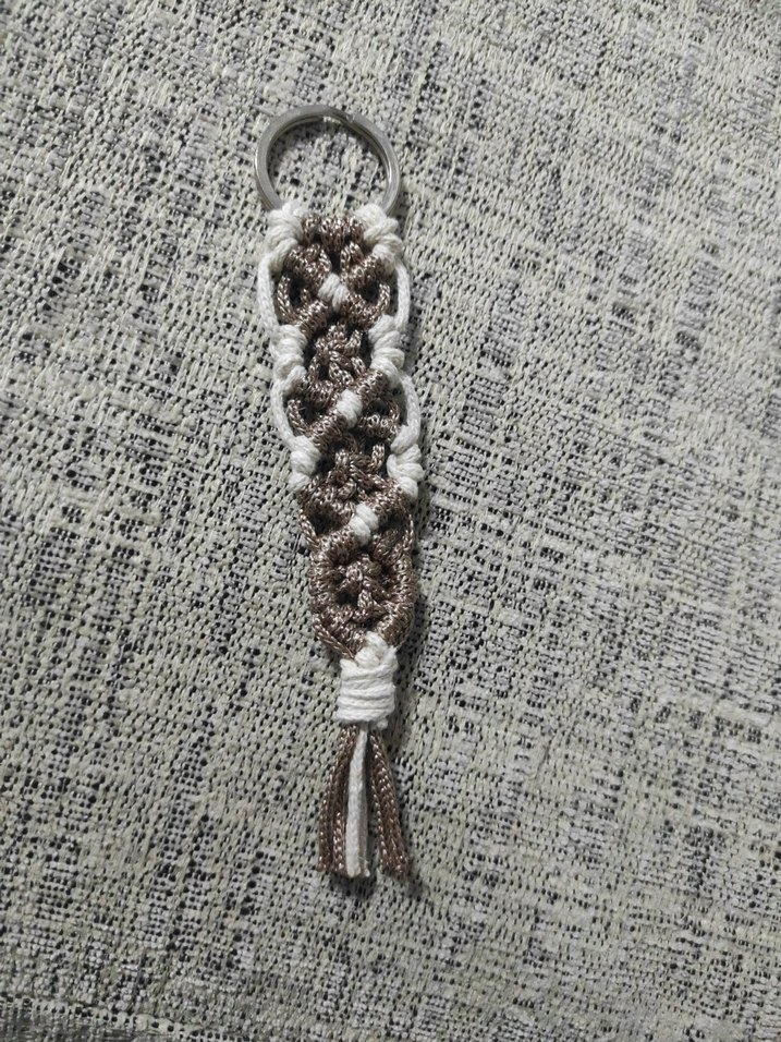 Bohem Püsküllü Kadın Anahtarlık,tekli fiyattır.. - Görsel 2
