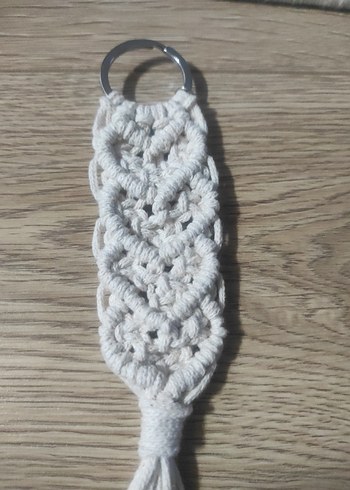 Bohem Püsküllü Kadın Anahtarlık - Görsel 3