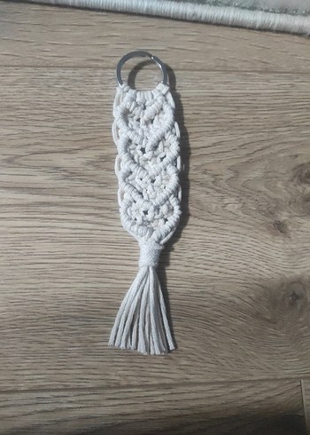 Bohem Püsküllü Kadın Anahtarlık - Görsel 4