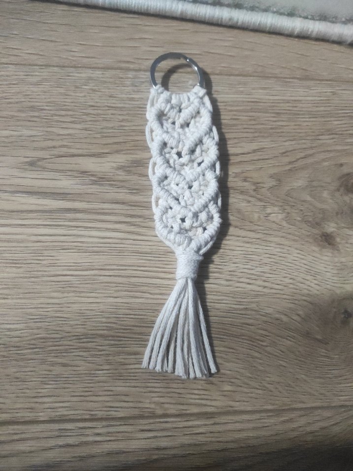 Bohem Püsküllü Kadın Anahtarlık - Görsel 2