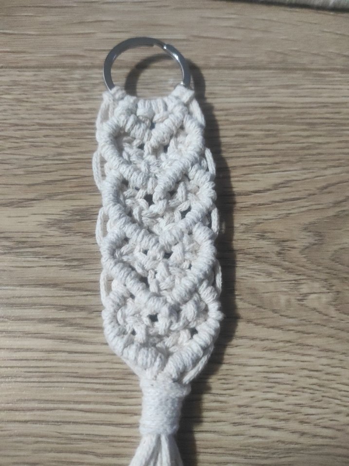 Bohem Püsküllü Kadın Anahtarlık - Görsel 3