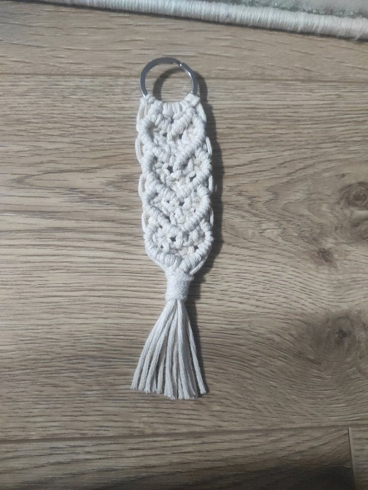 Bohem Püsküllü Kadın Anahtarlık - Görsel 4