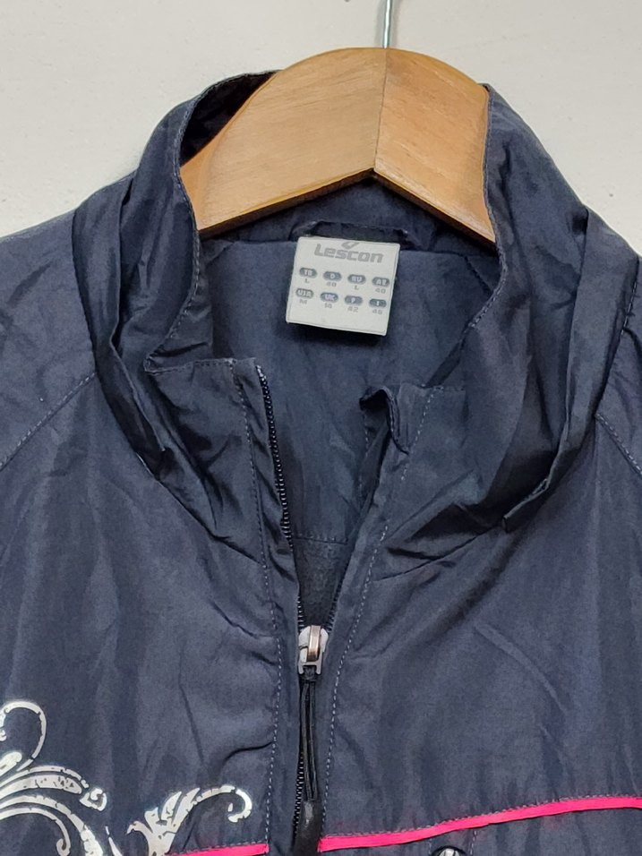 Kadın Gri Fermuarlı Rüzgarlık - Görsel 2