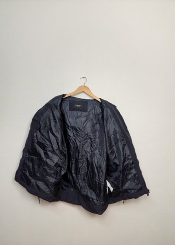 Kapüşonlu Siyah Kadın Kış Montu - Görsel 4