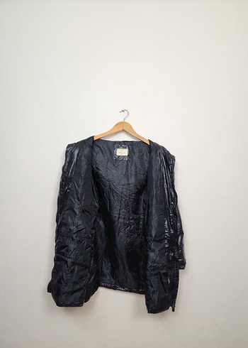 Kürklü Siyah Kadın Kışlık Mont - Görsel 4