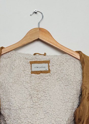 Hardal Renk Kadın Midi Ceket - Görsel 5