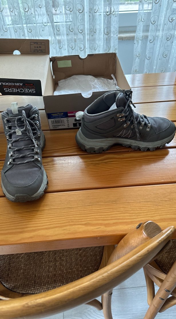 Gri Skechers Erkek Outdoor Botları - Görsel 2