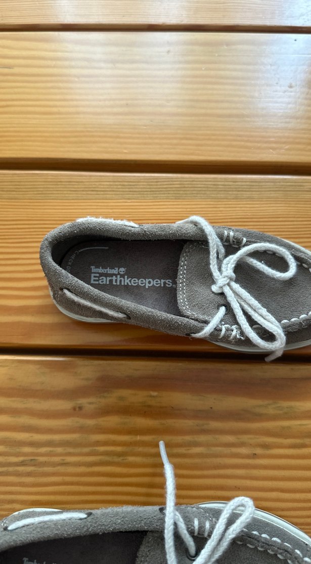 Gri Süet Erkek Çocuk Loafer - Görsel 2