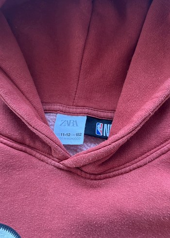 Bordo Kapüşonlu Erkek Sweatshirt - Görsel 2