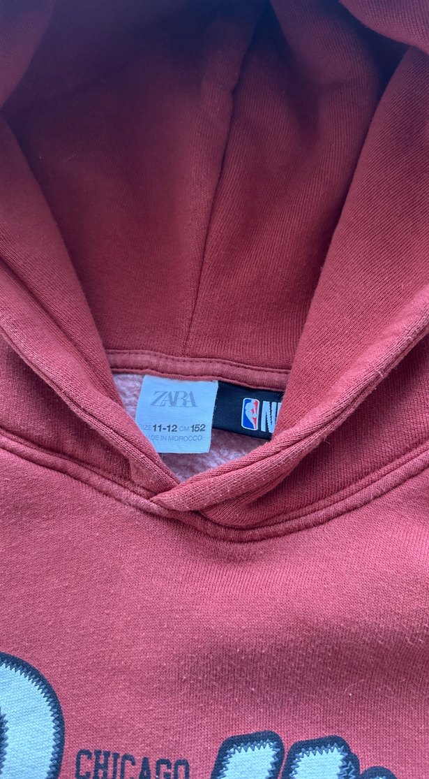 Bordo Kapüşonlu Erkek Sweatshirt - Görsel 2