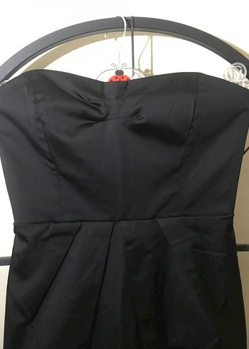 MANGO Siyah Straplez - Görsel 2