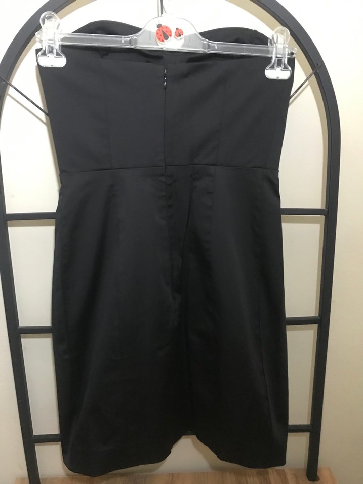 MANGO Siyah Straplez - Görsel 4