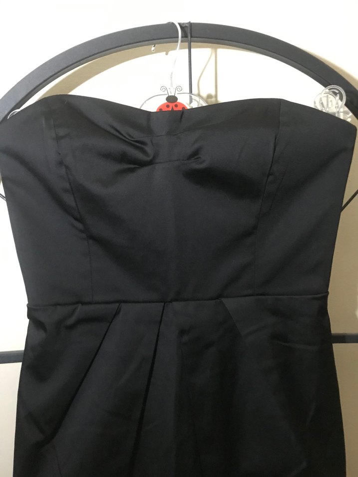 MANGO Siyah Straplez - Görsel 2