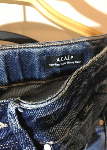 Mavi jean acaip Lacivert  Kadın Denim Pantolon - Görsel 4