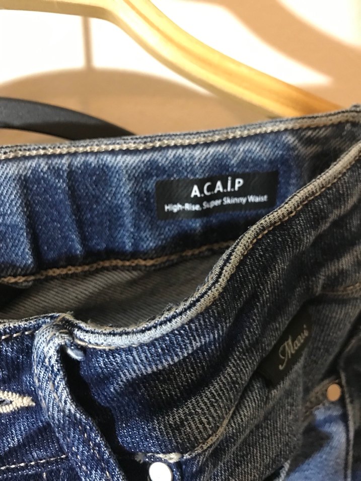 Mavi jean acaip Lacivert  Kadın Denim Pantolon - Görsel 4