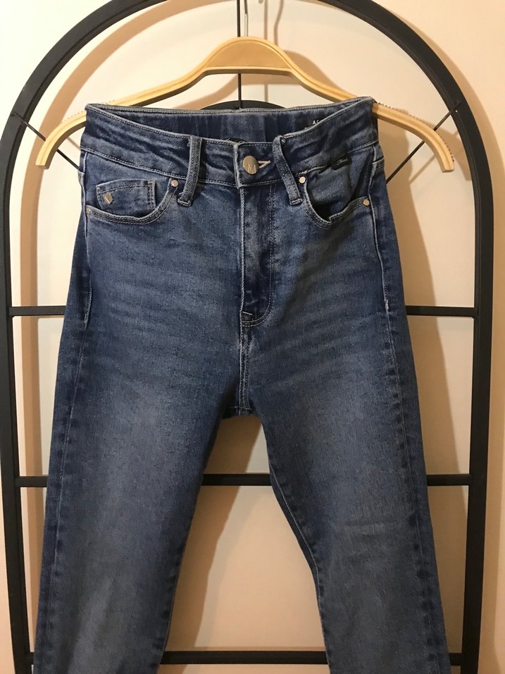 Mavi jean acaip Lacivert  Kadın Denim Pantolon - Görsel 2