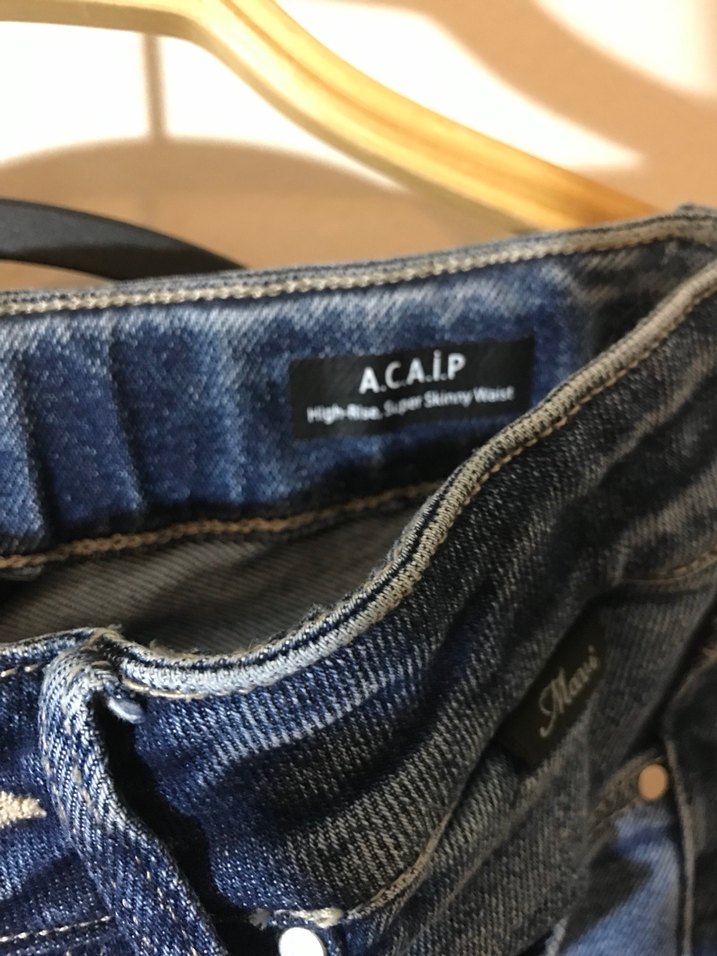 Mavi jean acaip Lacivert  Kadın Denim Pantolon - Görsel 3