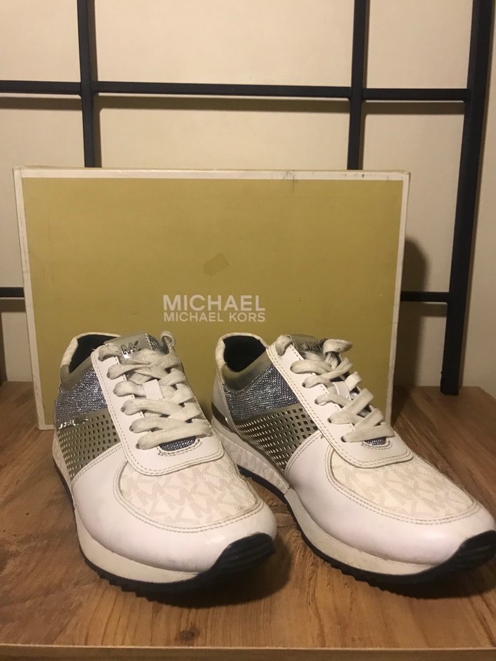 Michael Kors Beyaz  Spor Ayakkabı - Görsel 4