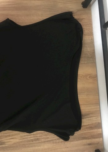 Siyah Drapeli Kadın Elbise - Görsel 7