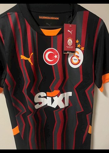 Galatasaray Erkek Siyah Kısa Kollu Forma - Görsel 2