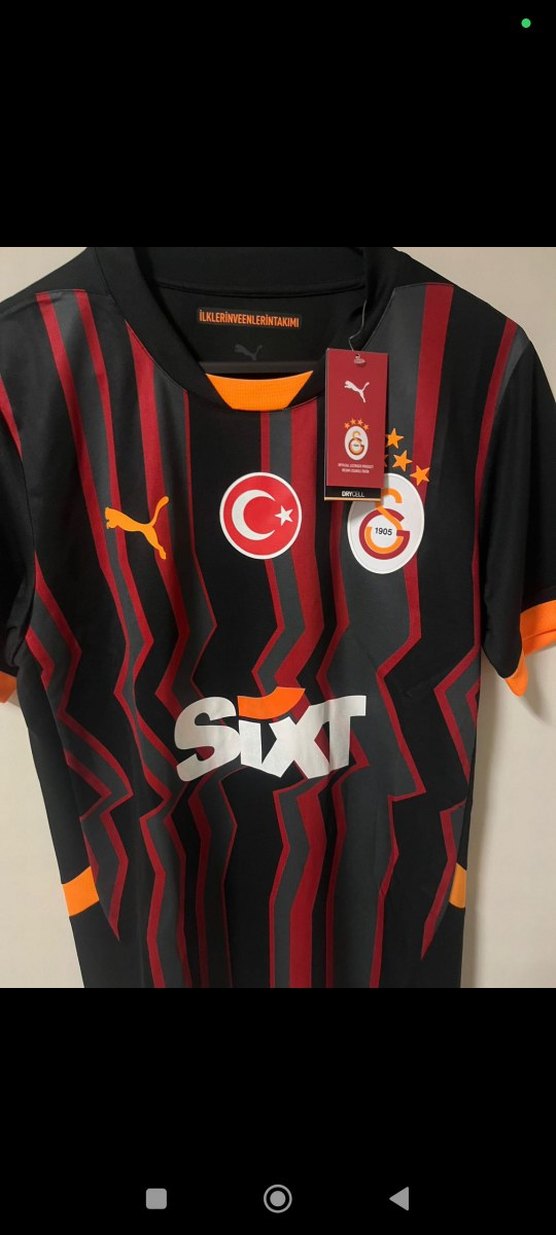 Galatasaray Erkek Siyah Kısa Kollu Forma - Görsel 2