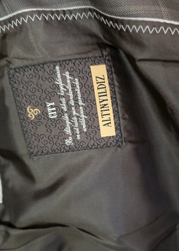 Gri Ekose Erkek Ofis Ceketi - Görsel 4