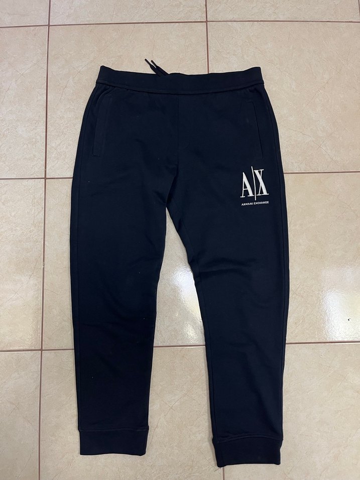 Siyah Armani Exchange Baskılı Eşofman Altı - Görsel 3